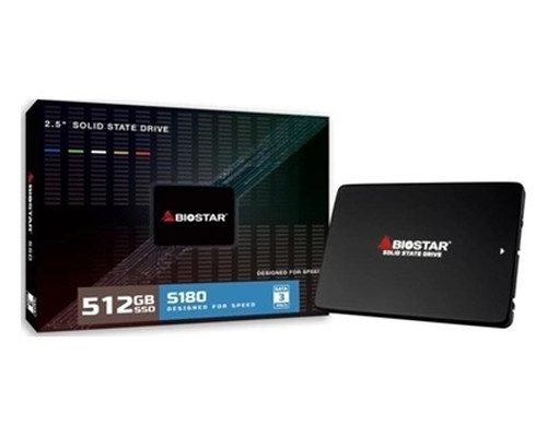 Biostar SSD S180 512Gb 2.5" SATA3 6Gb/s 512Mbs