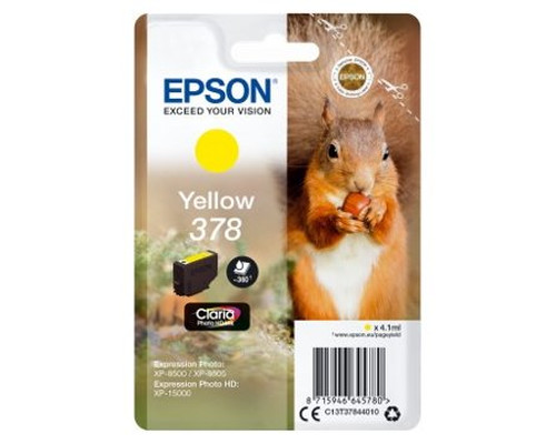 Cartucho tinta epson c13t37844010 singlepack amarillo-MR2 Cartucho tinta epson c13t37844010 singlepack amarillo