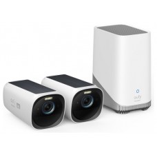 CAMARA VIGILANCIA EUFY EUFYCAM 3, 2,1 KIT BLANCA, NEGRA