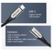 CABLE ALARGADOR USB-C/M A USB-C/H 3.1 60W 1 M GRIS VENTION