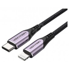 CABLE 2.0 USB-C A LIGHTNING 1 M MORADO VENTION