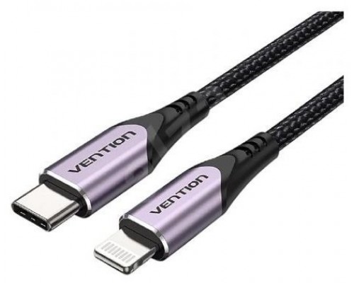 CABLE 2.0 USB-C A LIGHTNING 1 M MORADO VENTION