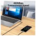 CABLE USB-C A USB-C 2.0 5A 1.5 M 100W GRIS VENTION