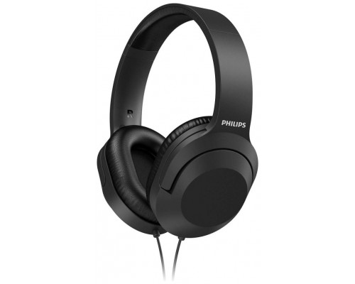 AURICULARES DIADEMA PHILIPS TAH2005 CABLE 2M NEGRO