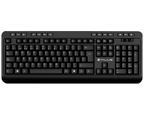 TECLADO USB TALIUS  KB-503 MULTIMEDIA BLACK USB·