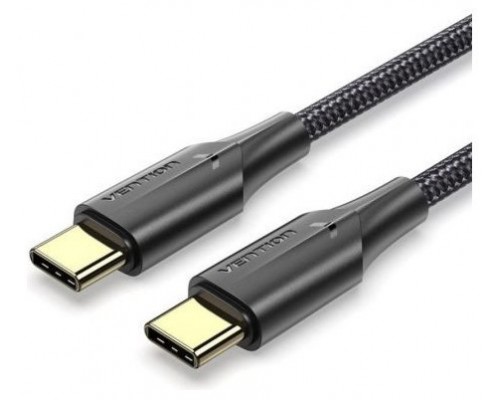 CABLE USB-C A USB-C 2.0 3A 1 M NEGRO VENTION