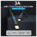 CABLE USB-C A USB-C 2.0 3A 1 M NEGRO VENTION
