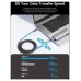 CABLE USB-C A USB-C 4.0 5A 240W 1 M GRIS VENTION
