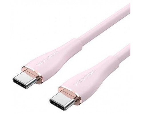 CABLE USB-C A USB-C 2.0 100W 1.5 M ROSA VENTION