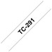 Cinta laminada brother tc291 9mm x