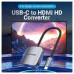 ADAPTADOR CONVERSOR USB-C A HDMI/H 0.15 M PLATA VENTION