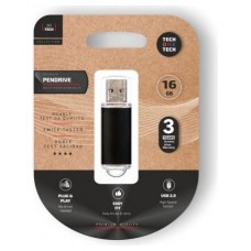 TECH ONE TECH Basic Pendrive 16Gb USB 2.0 Negro