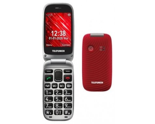 TELEFONO MOVIL TELEFUNKEN S560 RED·