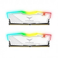 DDR4 TEAMGROUP T-FORCE DELTA RGB 8GB X2 3200 BLANCO