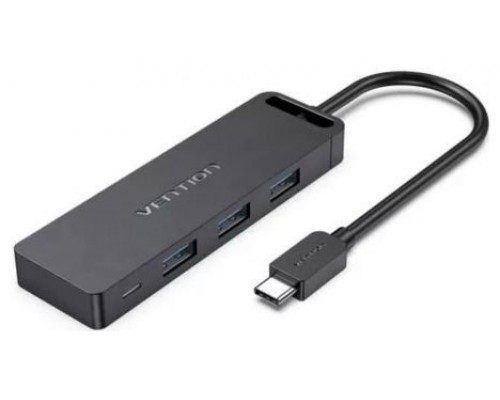 HUB 5 PUERTOS USB 3.0 3xUSB 1xMICRO USB PD 1xUSB-C GRIS VENTION