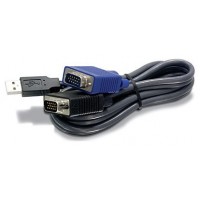 CABLE TRENDENET KVM USB/VGA 3MTS 10PIES