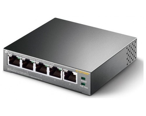 TP-LINK SWITCH 5 PUERTOS 10/100 + 4 PoE