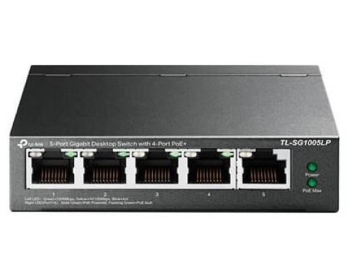 TP-Link TL-SG1005LP Switch 5xGb (4xPoE+)