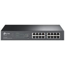 TP-LINK EASY SMART SWITCH 16 PORT 10/100/1Gbit RACK PoE+