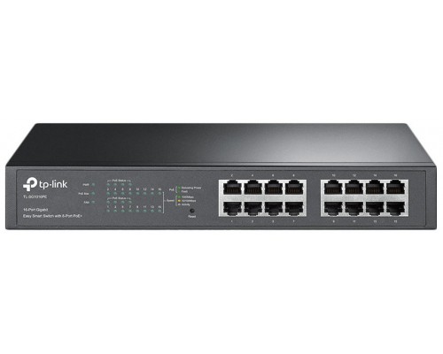 TP-LINK EASY SMART SWITCH 16 PORT 10/100/1Gbit RACK PoE+