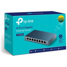 TP-Link TL-SG108S Switch 8xGB RJ45 Metal