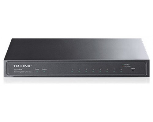 SWITCH SEMIGESTIONABLE TP-LINK 8 PUERTOS GIGABIT SMART