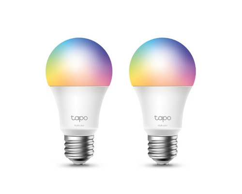 BOMBILLA TP-LINK TAPO TL13E SMART WIFI MULTICOLOR PACK 2