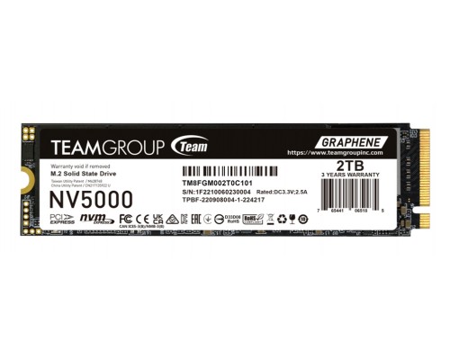 SSD TEAMGROUP NV 5000 M.2 NVMe 2280 PCI-E GEN4X4 C47 2TB