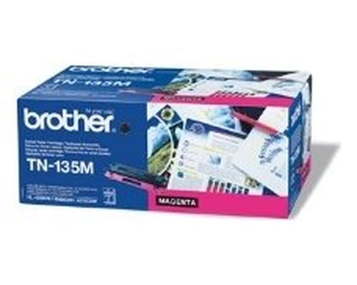 Toner brother tn135m magenta 4000 páginas-MR29 Toner brother tn135m magenta 4000 páginas