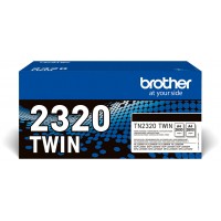 BROTHER PACK DE 2 CARTUCHOS DETONER NEGRO DE·