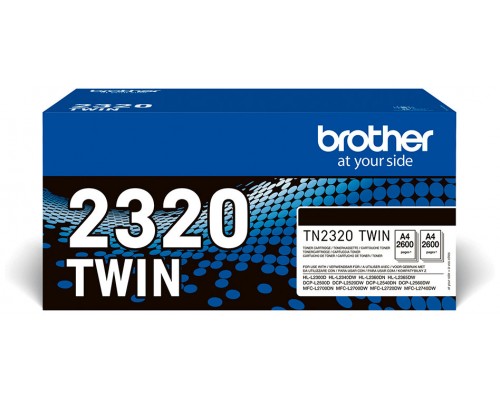 BROTHER PACK DE 2 CARTUCHOS DETONER NEGRO DE·