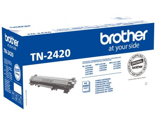 Brother Tóner TN2420 Negro