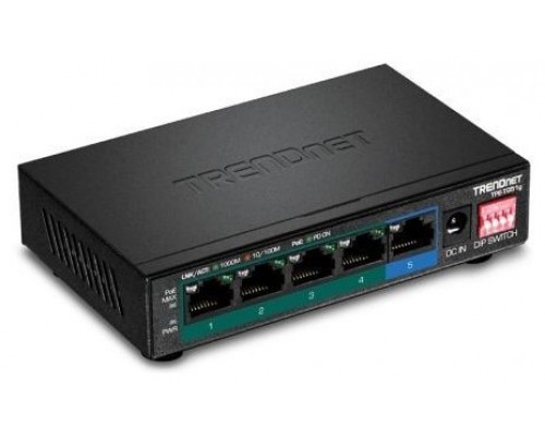 TRENDNET 5-PORT GIGABIT POE+ SWITCH      (60·