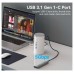 DOCKING STATION 12 PUERTOS USB-C VGA/HDMI/3xUSB/USB-C PD/USB-C/... GRIS VENTION