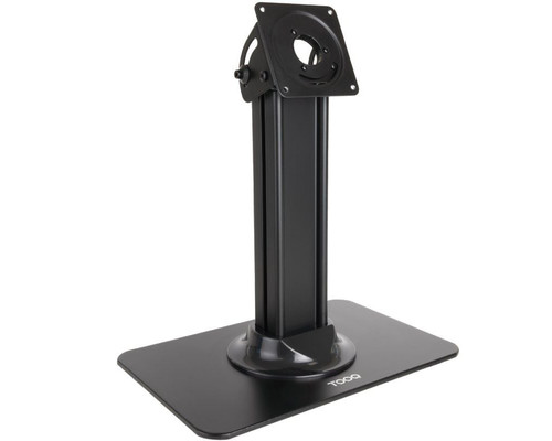 SOPORTE DE MESA MARCO PARA TABLET CON ANTIRROBO NEGRO TOOQ
