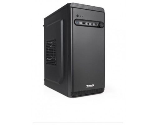 Tooq Caja Minitorre TQC-4702U3C-B Sin Fuente Negra