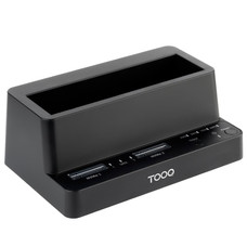 DOCKING STATION SSD + HDD 2.5/3.5 NEGRO TOOQ-AA22 DOCKING STATION SSD + HDD 2.5/3.5 NEGRO TOOQ