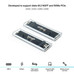 CAJA EXTERNA SSD M.2 NGFF/NVMe TRANSPARENTE RGB TOOQ-AA3 CAJA EXTERNA SSD M.2 NGFF/NVMe TRANSPARENTE RGB TOOQ