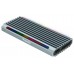 CAJA EXTERNA SSD NGFF/NVMe SHINOBI USB3.1 GEN2 USB-A RGB GRIS TOOQ