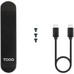 CAJA EXTERNA SSD NGFF y NVMe PCIe USB-C 3.2 Gen 2 USB-A NEGRO TOOQ