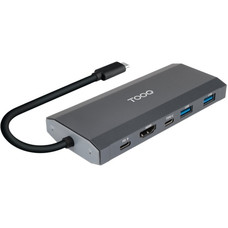 CARCASA+HUB TOOQ TQE-2241G M.2 NGFF/NVMe USB 3.2 GEN2