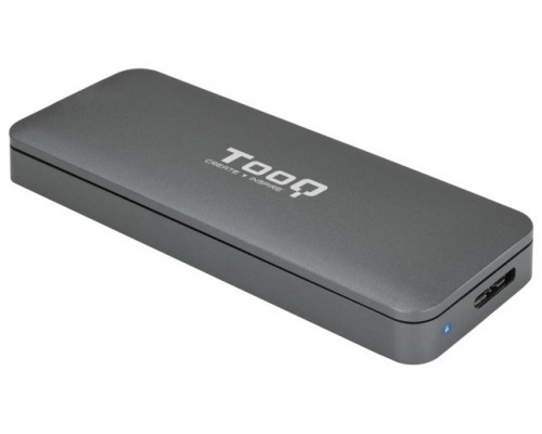 CAJA EXTERNA M.2 SATA NGFF TOOQ GRIS USB 3.1 / 3.0