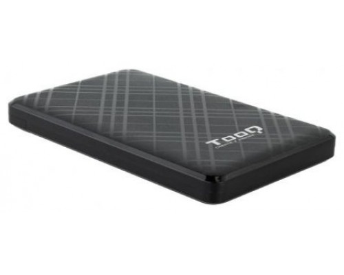 CAJA EXTERNA HDD/SSD 2.5"" NEGRO TOOQ