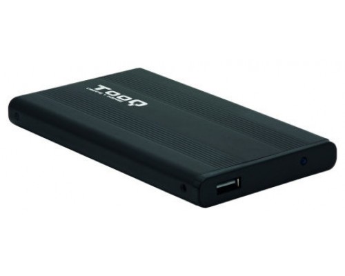 CAJA EXTERNA 2.5" SATA TOOQ NEGRA USB 2.0