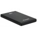 CAJA EXTERNA 2.5" SATA TOOQ NEGRA USB 3.0/3.1 Gen1 9.5mm