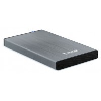 CAJA EXTERNA 2.5" SATA TOOQ GRIS USB 3.0 / 3.1