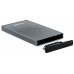 CAJA EXTERNA 2.5" SATA TOOQ GRIS USB 3.0 / 3.1