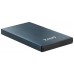 CAJA EXTERNA TOOQ TQE-2527PB 2,5" 9,5 MM SATA USB 3.0/3.1 AZUL