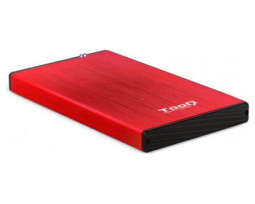 CAJA EXTERNA USB 2.5"" SATA 3.0 ROJO TOOQ