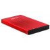 CAJA EXTERNA USB 2.5"" SATA 3.0 ROJO TOOQ